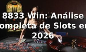 8833 Win: Análise Completa de Slots em 2026 🎰